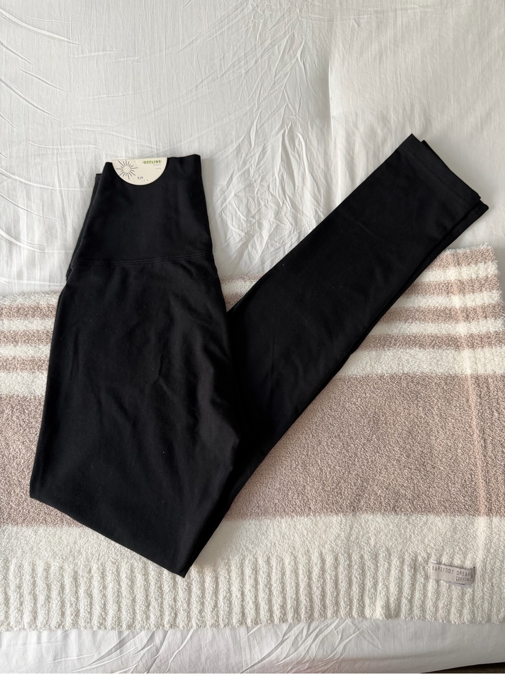 aerie Black OG High-Rise Everyday Leggings